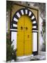 Door, Sidi Bou Said, Near Tunis, Tunisia, North Africa, Africa-Ethel Davies-Mounted Photographic Print