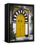 Door, Sidi Bou Said, Near Tunis, Tunisia, North Africa, Africa-Ethel Davies-Framed Stretched Canvas