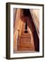 Door to a Floating Home Built from a Redwood Water Tank, Sausalito, CA, 1971-Michael Rougier-Framed Photographic Print