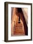 Door to a Floating Home Built from a Redwood Water Tank, Sausalito, CA, 1971-Michael Rougier-Framed Photographic Print