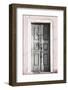 Door to Assos-Shot by Clint-Framed Photographic Print