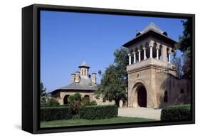 Door to Courtyard of Mogosoaia Palace, Bucharest, Romania-null-Framed Stretched Canvas