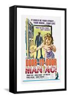 Door to Door Maniac, (aka Five Minutes to Live), Johnny Cash, Cay Forester, 1961-null-Framed Stretched Canvas