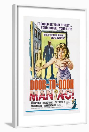 Door to Door Maniac, (aka Five Minutes to Live), Johnny Cash, Cay Forester, 1961-null-Framed Art Print