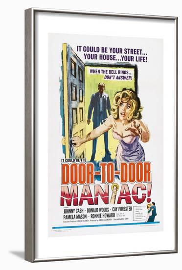 Door to Door Maniac, (aka Five Minutes to Live), Johnny Cash, Cay Forester, 1961-null-Framed Art Print