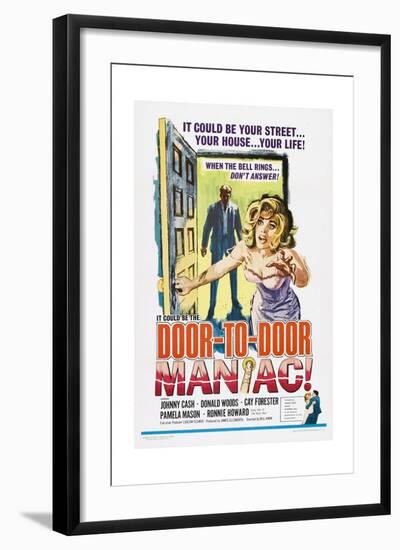 Door to Door Maniac, (aka Five Minutes to Live), Johnny Cash, Cay Forester, 1961-null-Framed Art Print