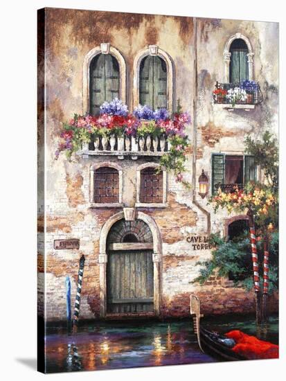 Door to Italy-Alma Lee-Stretched Canvas