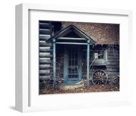 Door to the Past-Michael Broom-Framed Art Print