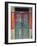 Door with Chinese Art and Characters, Xingping, Guangxi Province, China, Asia-Jochen Schlenker-Framed Photographic Print