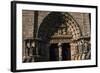 Door with Decorative Relief from Santa Maria La Real Church, Sasamon, Castile and Leon, Spain-null-Framed Giclee Print