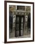 Door with Eyes, Nepal-Michael Brown-Framed Photographic Print