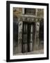Door with Eyes, Nepal-Michael Brown-Framed Photographic Print