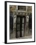 Door with Eyes, Nepal-Michael Brown-Framed Photographic Print