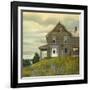 Door yard Lupines-Jerry Cable-Framed Giclee Print