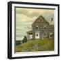 Door yard Lupines-Jerry Cable-Framed Giclee Print