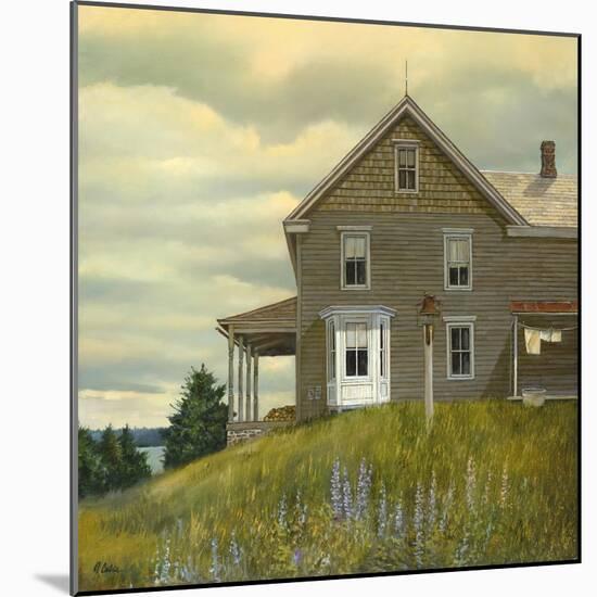 Door yard Lupines-Jerry Cable-Mounted Giclee Print