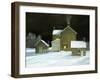 Door Yard Snow-Jerry Cable-Framed Giclee Print