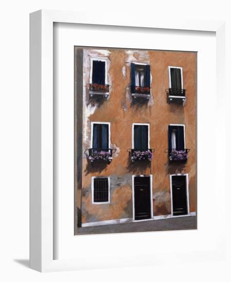 Doors and Windows in Venice-Helen J. Vaughn-Framed Giclee Print