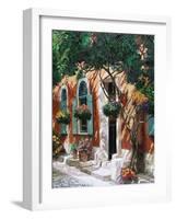 Doors and windows, Pietrasanta, Tuscany, 2000-Trevor Neal-Framed Giclee Print