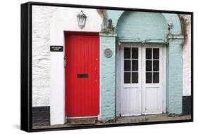 Doors in Kinsale Town, County Cork, Munster, Republic of Ireland, Europe-Richard-Framed Stretched Canvas