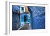 Doors Of Chefchaouen, The Blue City-Lindsay Daniels-Framed Photographic Print