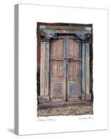 Doors of Cuba I-Maureen Love-Stretched Canvas