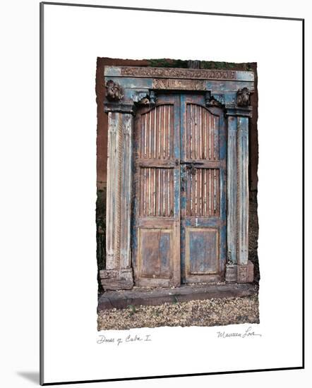 Doors of Cuba I-Maureen Love-Mounted Photo