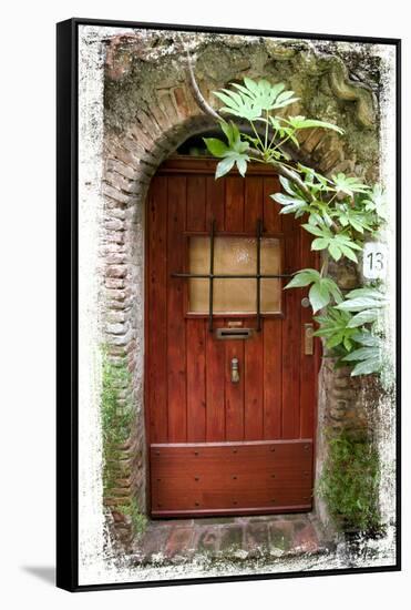 Doors of Europe XV-Rachel Perry-Framed Stretched Canvas