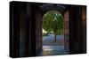 Doorway and Arch Between Gardens in Malaga's Cathedral, Malaga City,Andalucia, Spain-null-Stretched Canvas