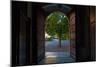 Doorway and Arch Between Gardens in Malaga's Cathedral, Malaga City,Andalucia, Spain-null-Mounted Photographic Print