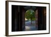 Doorway and Arch Between Gardens in Malaga's Cathedral, Malaga City,Andalucia, Spain-null-Framed Photographic Print