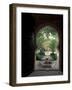 Doorway and Fountain in Courtyard of Palacio de Mondragon, Ronda, Spain-Merrill Images-Framed Photographic Print