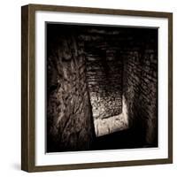 Doorway and Passage in Medieval Castle Ruins-Clive Nolan-Framed Photographic Print