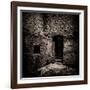 Doorway and Steps in Castle Ruins-Clive Nolan-Framed Photographic Print