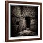 Doorway and Steps in Castle Ruins-Clive Nolan-Framed Photographic Print