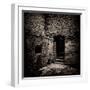 Doorway and Steps in Castle Ruins-Clive Nolan-Framed Photographic Print