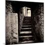 Doorway and Steps in Castle Ruins-Clive Nolan-Mounted Photographic Print