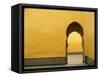 Doorway at Mausoleum of Moulay Ismail-Paul Souders-Framed Stretched Canvas