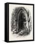 Doorway at Rivaux Abbey, UK-null-Framed Stretched Canvas