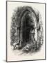 Doorway at Rivaux Abbey, UK-null-Mounted Giclee Print