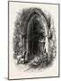 Doorway at Rivaux Abbey, UK-null-Mounted Giclee Print