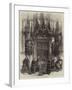 Doorway at Strasbourg Cathedral-null-Framed Giclee Print