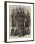 Doorway at Strasbourg Cathedral-null-Framed Giclee Print