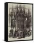 Doorway at Strasbourg Cathedral-null-Framed Stretched Canvas