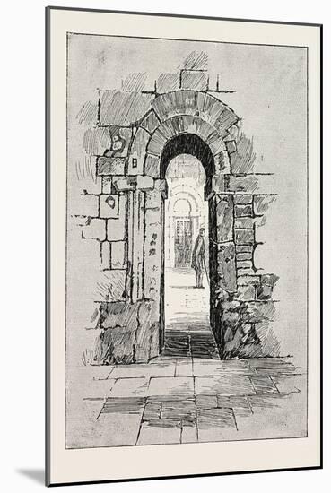 Doorway, Bradford-On-Avon-null-Mounted Giclee Print