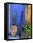 Doorway, Chania, Crete, Greek Islands, Greece, Europe-Jean Brooks-Framed Stretched Canvas