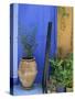 Doorway, Chania, Crete, Greek Islands, Greece, Europe-Jean Brooks-Stretched Canvas