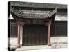 Doorway, Cheng Kan Village, Anhui Province, China, Asia-Jochen Schlenker-Stretched Canvas