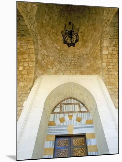 Doorway Detail of Entrance to the Omari Mosque, Beirut, Lebanon, Middle East-Gavin Hellier-Mounted Photographic Print