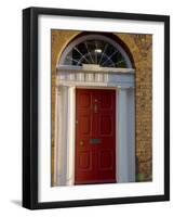 Doorway, Georgian District, Liverpool, Merseyside, England, United Kingdom, Europe-Ethel Davies-Framed Photographic Print